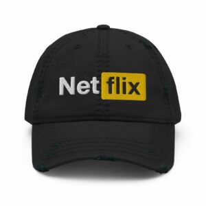 Netflix - Distressed Dad Hat