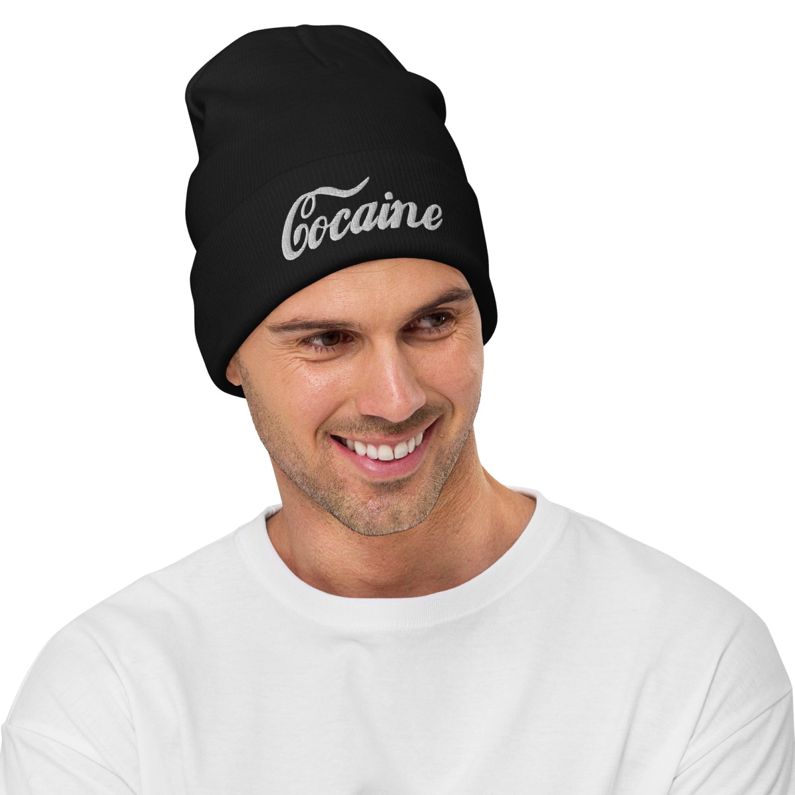 Cocaine - Embroidered Beanie