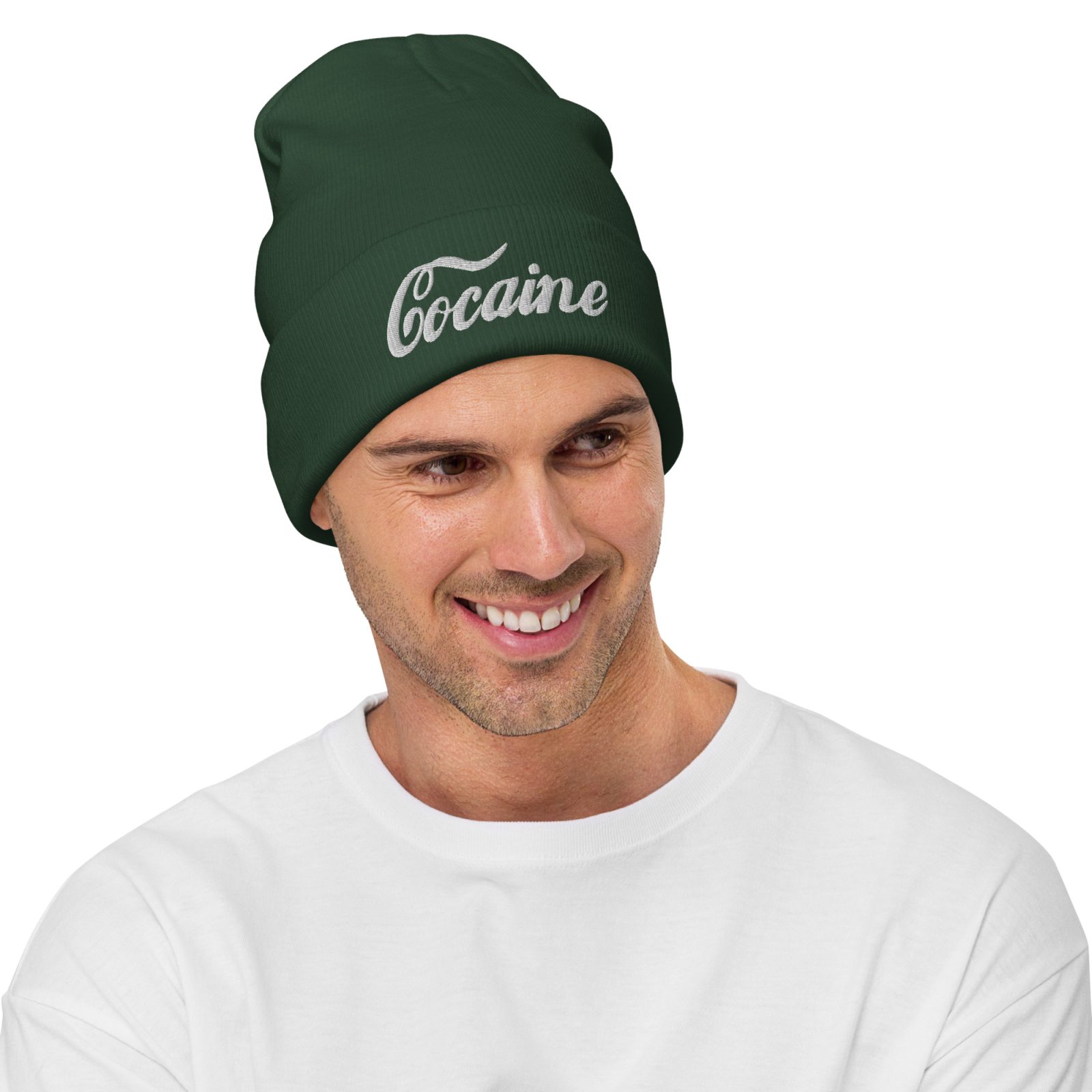 Cocaine - Embroidered Beanie - Image 3